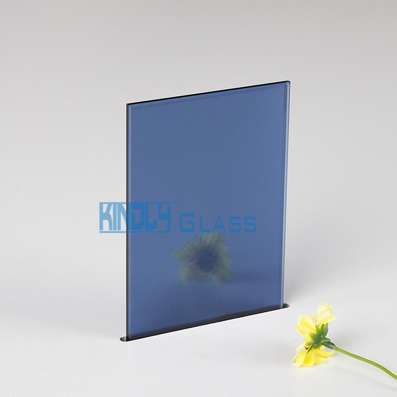 Dark Blue Soft Coated Glass 4-8mm